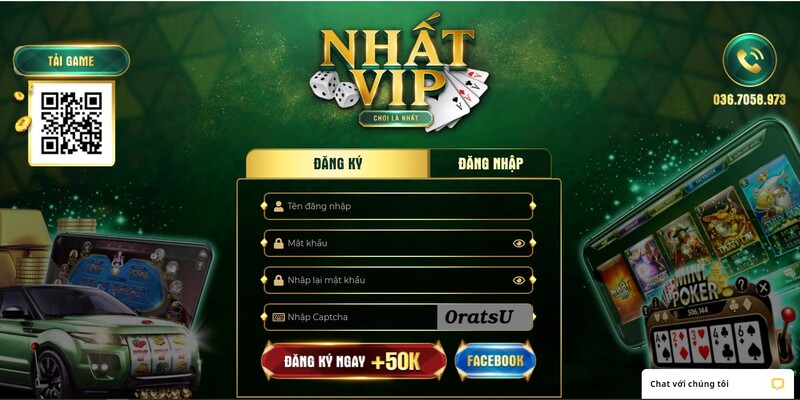 Cac buoc dang ky tai khoan tai Nhatvip