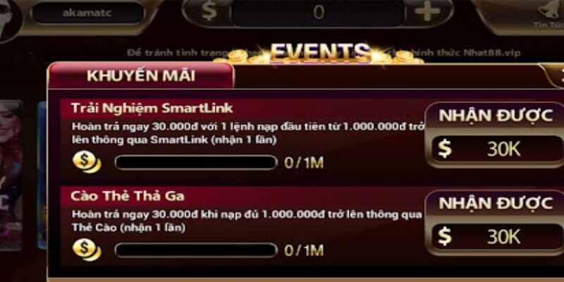 Nap the cao nhan khuyen mai Nhatvip lien tay Nạp thẻ cào nhận khuyến mãi Nhatvip liền tay