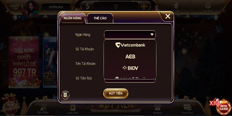 Nap tien vao cong game Nhatvip de dang